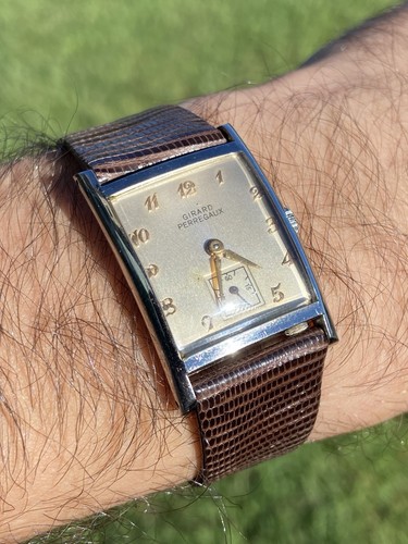 Orologio Watch Girard Perregaux 1791 Tank Vintage Swiss Rare Manual - Picture 4 of 24