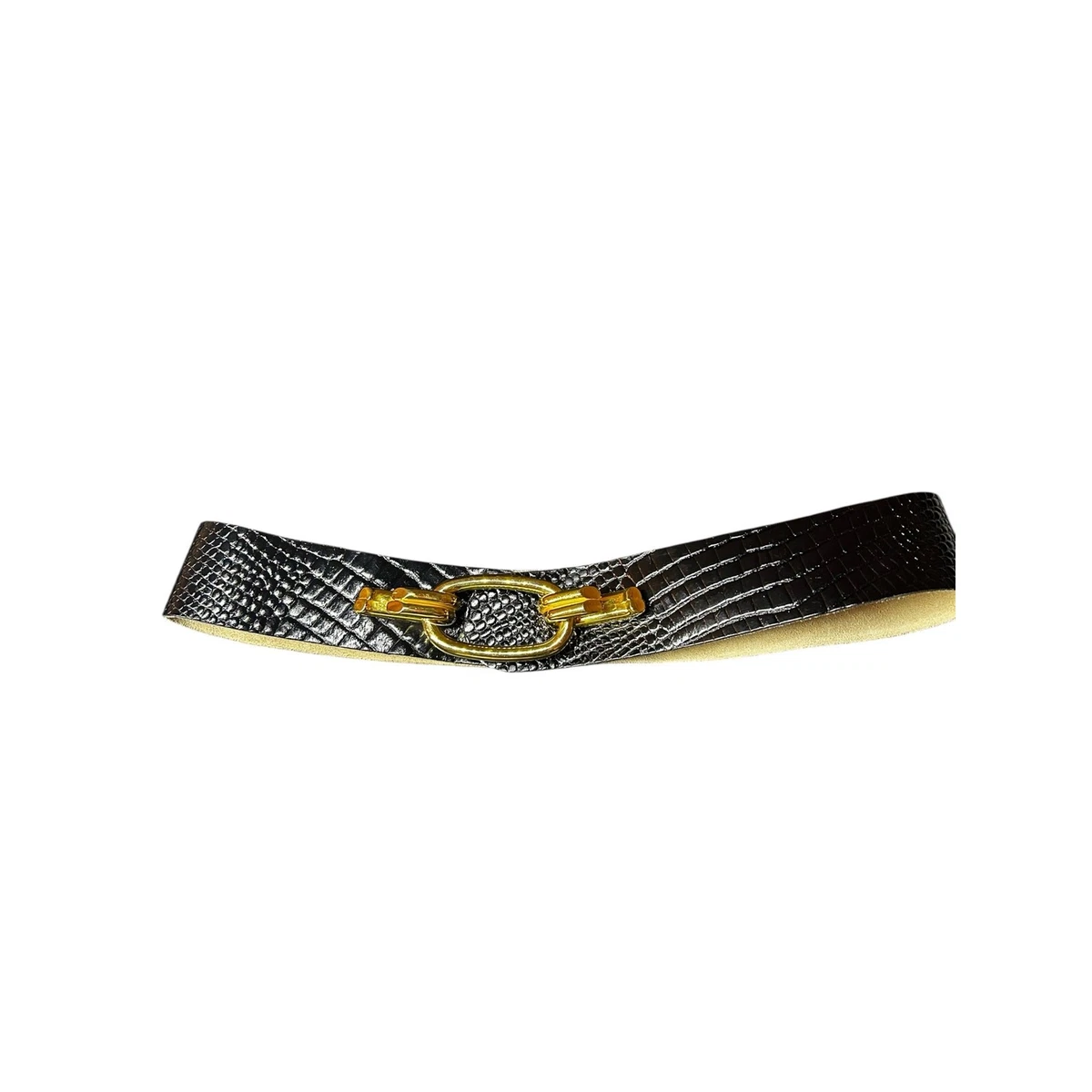 Snakeskin Size M Black Belts for Women for sale | eBay