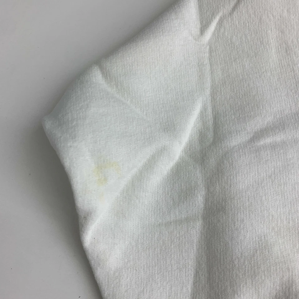 Suéter Vintage Feo Navidad Mujer’s XL Blanco Muñeco de Nieve Gráfico Años 90 Manga Larga Foto 4 de 4