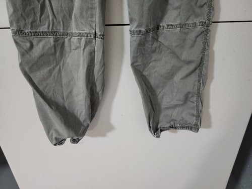 Abercrombie Fitch Pants Girls 13/14 Green Cargo Jogger Low Rise Straight Miltary - Picture 3 of 18