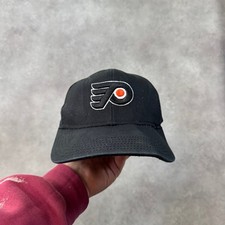 Philadelphia Flyers Baseball Cap Kids One Size NHL Hockey Strapback Hat, Black