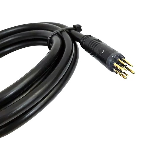 ABS E-bike 9 pin M6 Male Motor Extension Cable For Front Rear Wheel Hub Motors - Picture 5 of 10