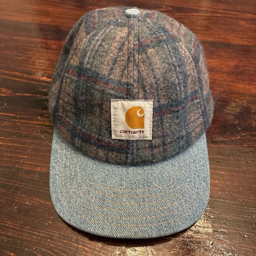 Vintage Carhartt Flanellmuster Hut Einheitsgröße sehr guter Zustand