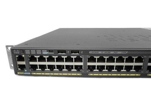 Cisco Switch | Catalyst 2960 WS C2960X-48LPS-L V02 | mit C2960X Stack Modul - 第 3/5 張圖片