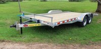 16' Galvanized LWL Land scape trailer / Equipment hauler
