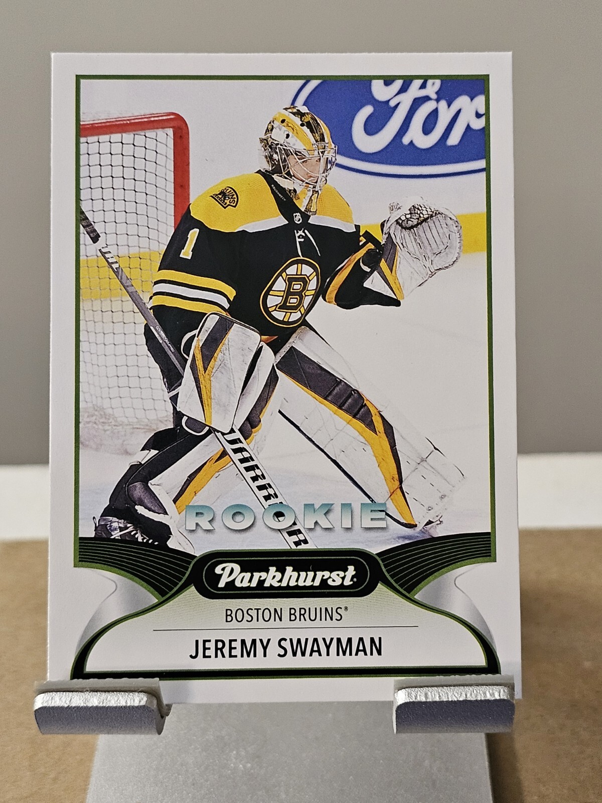 2021 22 Parkhurst Jeremy Swayman Rookie Card