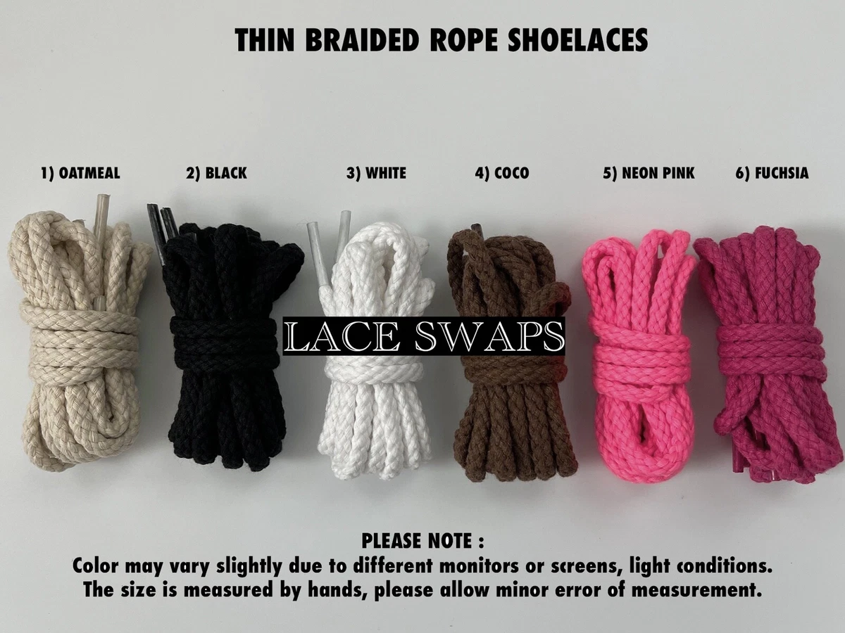 Braided shoelaces deals