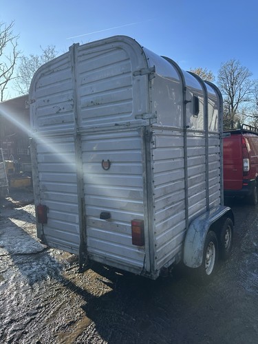 Galvanised Rice Beaufort Double Horse Trailer/Horse Box Brand new axels+Serviced - Picture 5 of 12