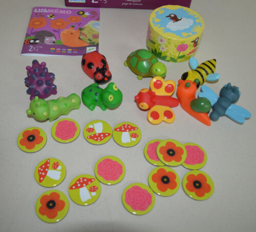 Djeco Little Memo Memory Game for Toddlers - Picture 3 of 4