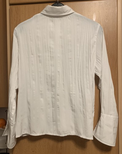 weiße Bluse Damen Giorgio Gr. D 42, M ungetragen neuwertig - Bild 3 von 5