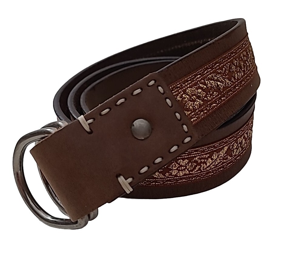 Western Brown Leather Belt 41\