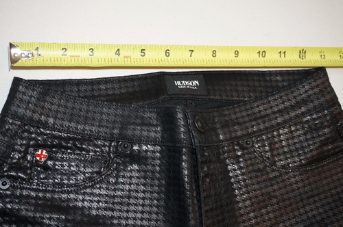 HUDSON Barbara High Waist Super Skinny Damen Jeans Schwarz Sonic Subculture 26 - Bild 5 von 8