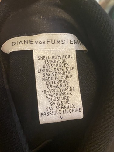 ASO Blair Waldorf DVF Pleated Jacket 0 - Picture 9 of 9