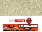 <!--F#f_0-->HOLDEN EH STATION WAGON BEIGE CRATER ROOF HEAD LINING (10B)<!--F/-->