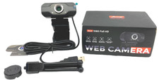 Webcam With Microphone Webcam 1080P USB Computer Web Camera, Office, Home NEW 
