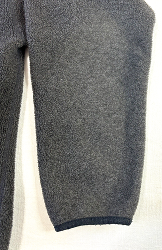 Vintage 90’s ? Patagonia Full Zip Up Synchilla Fleece Charcoal Men’s Size Medium - Picture 7 of 19