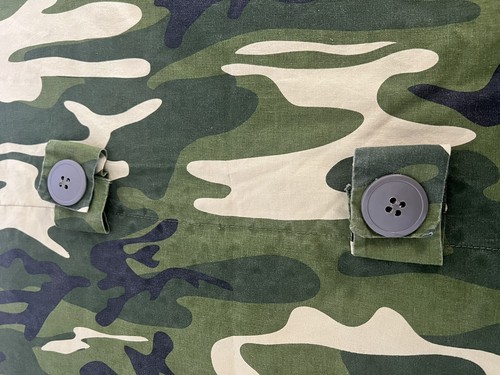 Baby Carseat Canopy Brand Cover Camouflage Green Warm Fleece Bumpy - Picture 6 of 6