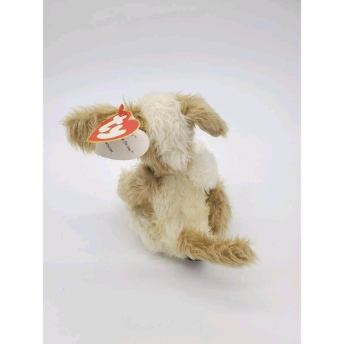 Ty Plush Dog Scruffy 1993 Jointed 6" - Picture 2 of 2
