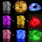 Solar LED Powered Garden Party Fairy String Light Outdoor Outdoor Camping Lights