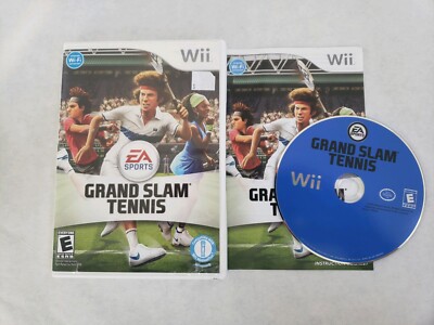 Grand Slam Tennis (Nintendo Wii, 2009) SHIPS TOMORROW 