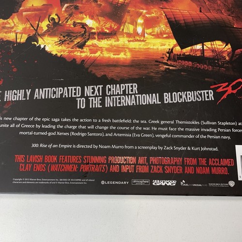 Warner Bros 300 Rise of an Empire the Art of the Film by Peter Aperlo Titan Book - Picture 8 of 9
