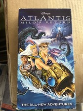 Atlantis: Milo's Return VHS 2003 Disney Slip Case Release