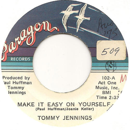 Tommy Jennings - Make It Easy On Yourself (7")