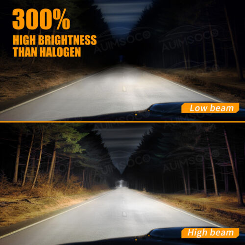 9003 H4 10000K LED Headlight Kit Bulb High Low Beam White 20000LM Super Bright - Picture 6 of 12