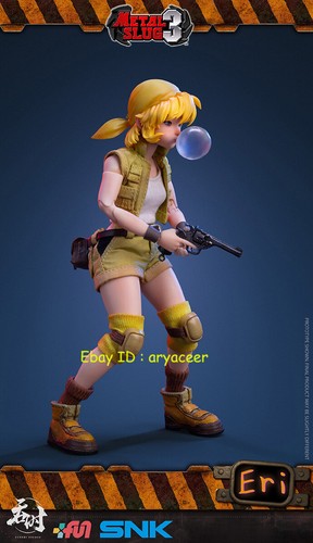 Tunshi Studio Metal Slug Series 1/12 Eri Kasamoto Action Figure Model In Stock - Picture 10 of 12