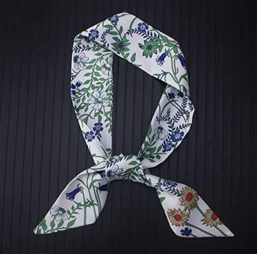 Borsa fiori luminosi 4 pezzi borsa borsetta manico nastro fascia testa sciarpa capelli - Foto 6 di 7