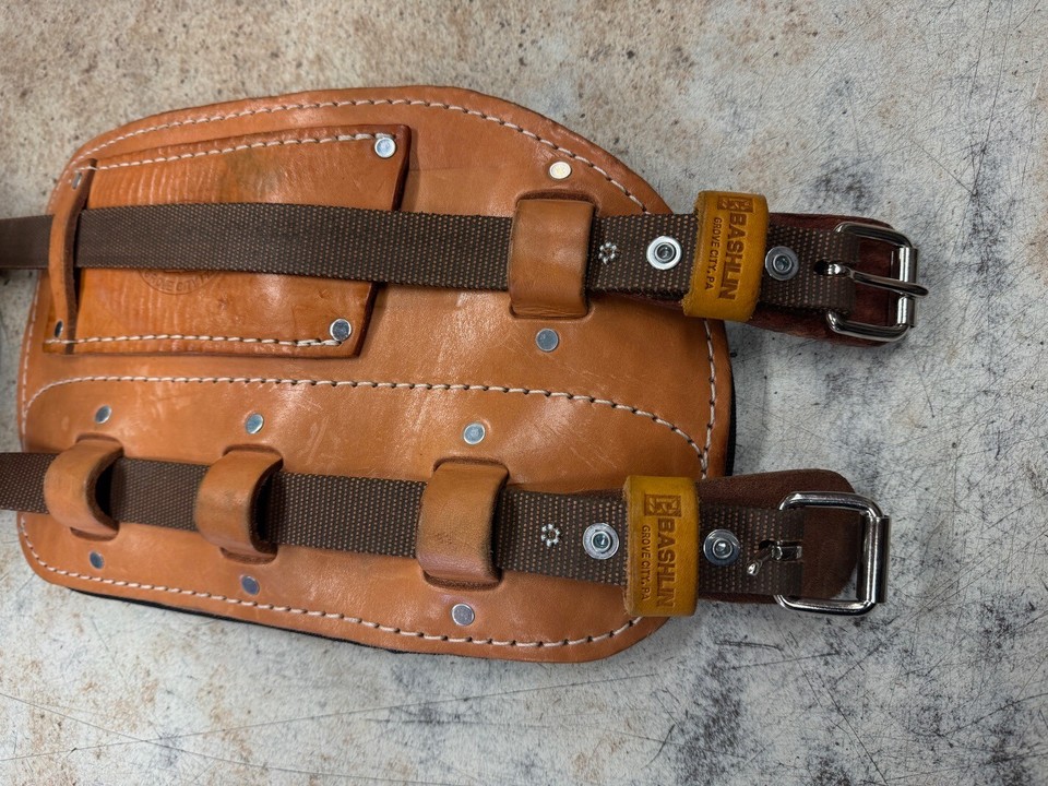 Bashlin 145AC Lineman Pole Climbing Pads 145AC WIDE CLIMBER PADS eBay