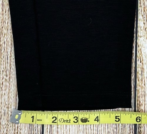 Miraclebody by Miraclesuit Black Ponte Leggings Size 12 Tummy Control NWT - Picture 7 of 10