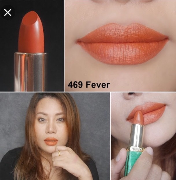 Loreal Paris Color Riche Lipstick Balmain Limited Edition 469 Fever