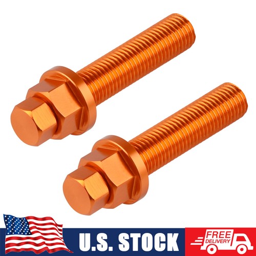 M10 CNC Rear Chain Adjuster Bolts For KTM 1290 Super Adventure R S T 2015-2023 - Picture 1 of 7