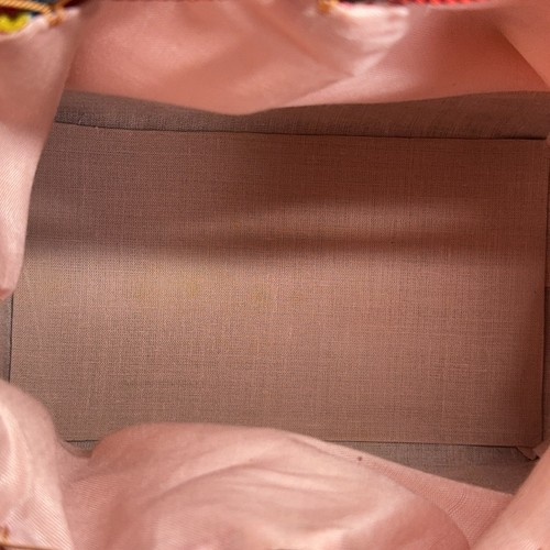 Bambuskorb Kordelzug Kinchaku japanisches Muster japanischer Stil Tasche - Bild 15 von 15