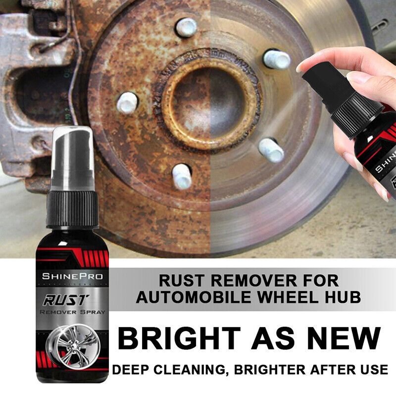 Car Rust Remover Rust Inhibitor Derusting Spray Maintenance Cleaning Wheel  Hub