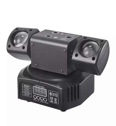 Luz estroboscópica de haz láser giratorio LED, efecto 3 en 1 para DJ, club, fiesta eventos - Imagen 8 de 8