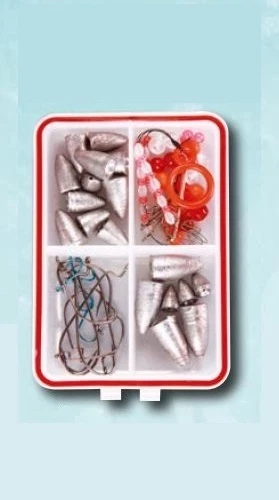 MARKENLOS Angel-Box Texas Carolina Rig Montage komplett Set Zubehör