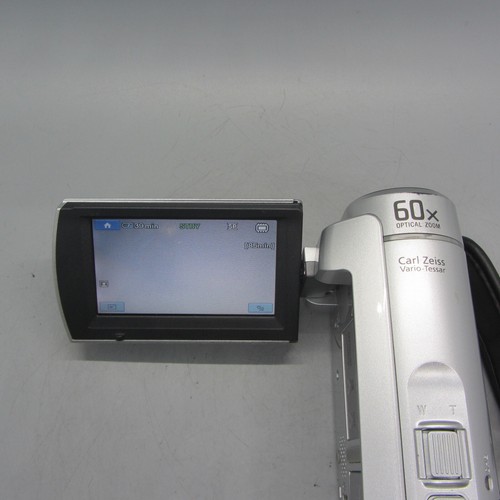 Sony Handycam DCR-SX30 Handheld Hard Drive Camcorder Silver Tested - Picture 3 of 9