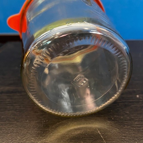 Weck Canning Jar Clear Rundrand Glas 100 Germany  4"  With Lid, Gasket & Clips - Picture 4 of 8