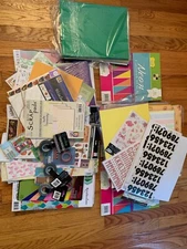 Scrapbooking Supplies paper tape stickers by pound