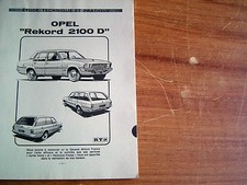 Revue technique Opel REKORD