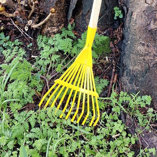 Kinder Garten Geräte Laub Rechen Harke Hacke Grubber Besen Schaufel Spitz Spaten - Bild 71 von 172