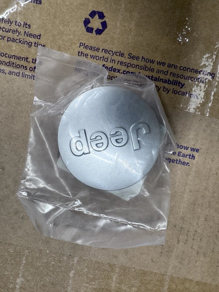 Tapa central Mopar Jeep OEM 1LB7 7LS1 AC Foto 2 de 2