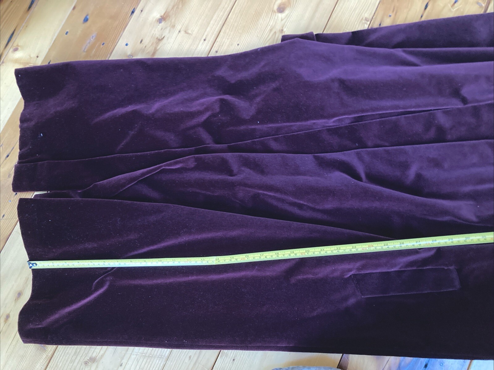 Vtg JS COLLECTIONS L Coat Wine Red CANADA Opera L… - image 12