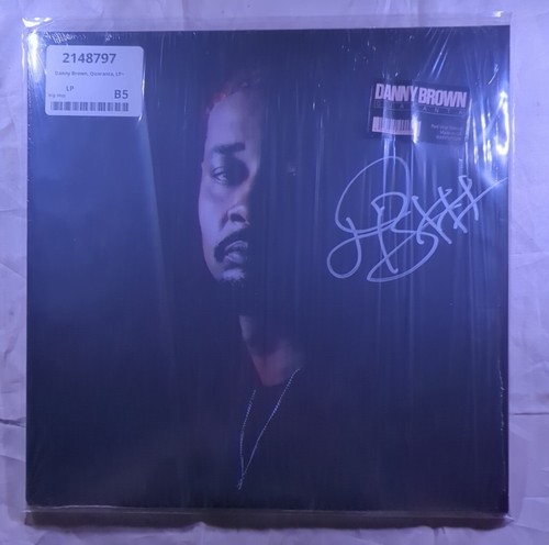 Danny Brown - Quaranta - Red Color Vinyl LP Signed Autographed Ships Fast