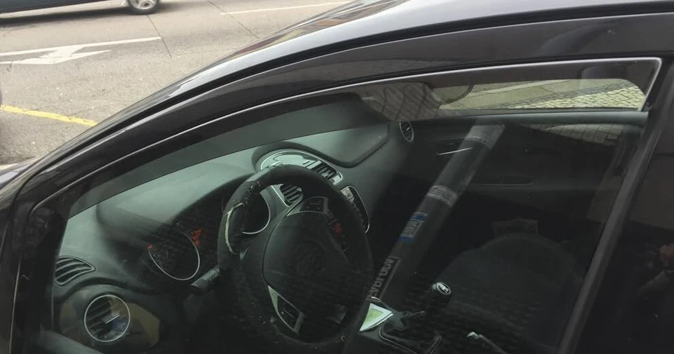 Déflecteurs D'Air Pour FIAT PUNTO EVO | 5P | 2009-2018 Déflecteurs Avant - Photo 4/4