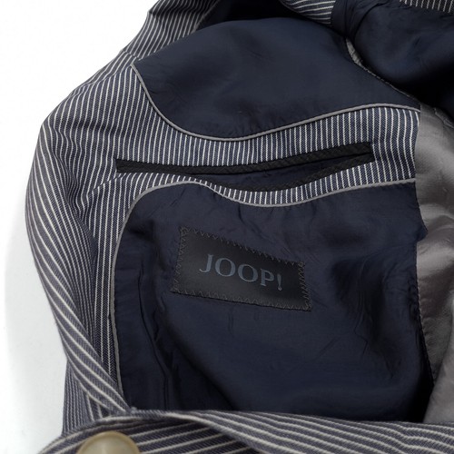 JOOP! Blazer Jacket Cotton Grey Ik9 Size EU 48 UK/US 38 - Picture 4 of 7