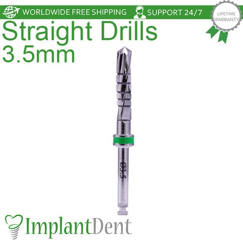 Dental Geradbohrer 16 mm Außenbewässerung & Markierungsbohrer 1,9 mm Werkzeug - Bild 7 von 12