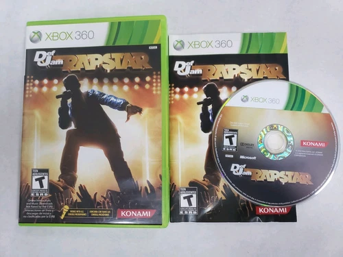 Microsoft Xbox 360 | Def Jam Rapstar | Complete In Box CIB Game